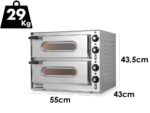 Resto Italia Small G2 – Elektrischer Pizzaofen – Doppelkammer