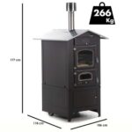 Rossofuoco Effe 80 – Holzbackofen für den Aussenbereich