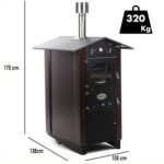 Rossofuoco Garden 100 – Holzbackofen für den Außenbereich
