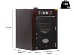 Rossofuoco Garden Color 65 – Einbau-Holzbackofen – braun