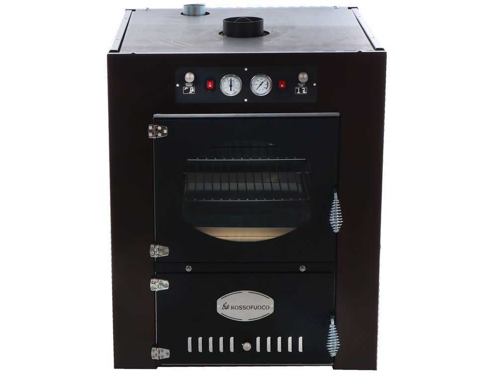 Rossofuoco Garden Color 80 – Einbau-Holzbackofen Braun – Bild 2