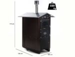 Rossofuoco Garden Plus 100 – Holzbackofen für draußen