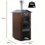 Rossofuoco Raggio 80 – Holzbackofen für den Außenbereich
