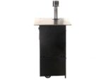 Rossofuoco Sedicinoni 80 – Holzbackofen für draußen – black – Bild 4