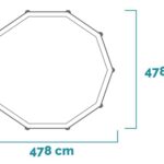 Runder Pool Intex Graphite Grey Panel 26384NP
