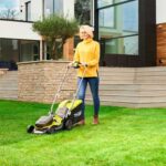 Ryobi Hybrid RY18LMH37A-250 – Akku Rasenmäher – 2x18V/5Ah – 37 cm Schnittbreite