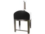 Seven Italy Ade – Holzbackofen für draußen mit Wagen – Anthrazit – Bild 4