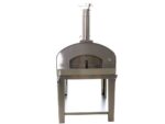 Seven Italy Ade – Holzbackofen für draußen mit Wagen – Rot – Bild 3