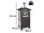 Seven Italy Era Premium – Holzbackofen für draußen – 57×45 cm