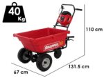 Snapper ESXDUC82 – Elektrische Motoschubkarre – batteriebetriebene Motorschubkarre – NUR MASCHINE