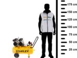 Stanley DST 300/8/50-2 SXCMS2652HE – Elektrischer Kompressor – 50 Liter