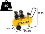 Stanley DST 300/8/50-2 SXCMS2652HE – Elektrischer Kompressor – 50 Liter – Bild 2
