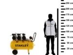 Stanley DST370/8/100-3 – Elektrischer Kompressor – auf Wagen SXCMS3013E 100lt