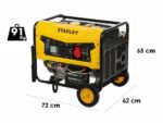 Stanley SG 7500B – Benzin Stromerzeuger – AVR – 7,5 kW – Dauerbetrieb 7 kW 400V