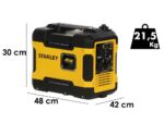 Stanley SIG 1900S – Inverter-Stromerzeuger 1,88 kW – Dauerleistung 1.7 kW – 230V