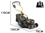 Stiga Combi 748e V – Akku-Rasenmäher – 2x 48V/5Ah – Schnittbreite 46 cm – Bild 2