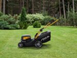 Stiga Combi 748e V – Akku-Rasenmäher – 2x 48V/5Ah – Schnittbreite 46 cm