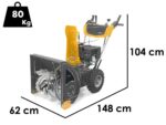 Stiga ST 3256 P – Benzin-Schneefräse – WS210 – Bild 2