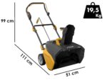 Stiga ST 700e Kit – Batteriebetriebene Schneefräse – 48V / 7,5 Ah