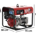 TecnoGen H8000LX – Benzin-Stromerzeuger 5.8 kW – Dauerleistung 5.2 kW – 230V