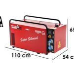 TecnoGen H8000SS – Leiser Benzin-Stromgenerator 5.8 kW – Dauerleistung 5.2 kW – 230V