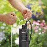 Tiefbrunnenpumpe Gardena 6000/5 Inox Automatic – für klares Wasser – eingebauter Schwimmer
