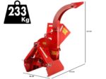 Top Line Argo 3P – Häcksler für Traktoren – Schnittdurchmesser 100 mm