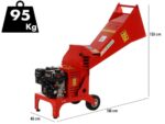 Top Line Mora – Benzin Häcksler – mit Loncin Motor G210
