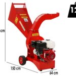 Top Line Vulcan – Benzin Häcksler – mit Honda Motor GX 390