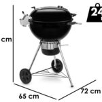 Weber Master Touch Premium SE E-5775 BLK – Holzkohlegrill