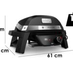 Weber Pulse 1000 – Elektrogrill – Grillfläche 41 x 31 cm
