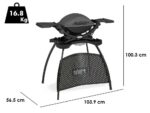 Weber Q1400 – Elektrogrill mit Standfuß