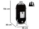 Weber Smokey Mountain Cooker – Holzkohlegrill – 47 cm