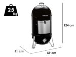 Weber Smokey Mountain Cooker – Holzkohlegrill mit Raucher – 57 cm