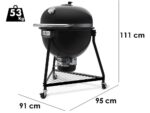 Weber Summit Kamado E6 – Kohlegrill – Durchmesser des Grillrosts 61 cm