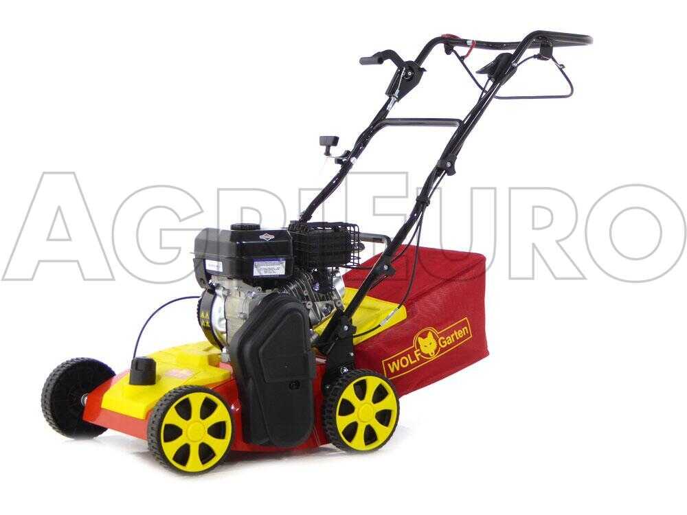 WOLF Garten VA 357 B – Vertikutierer mit festen Messern – Motor B&S 550 – Bild 2