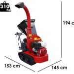 Zanon BC 90 Cingo – Häcksler mit Raupenantrieb und Motorschubkarre – Motor Honda GX390