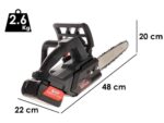 Zanon ZP 200 – Akku-Kettensäge – 2x 18V – 5Ah – 20cm Schwert